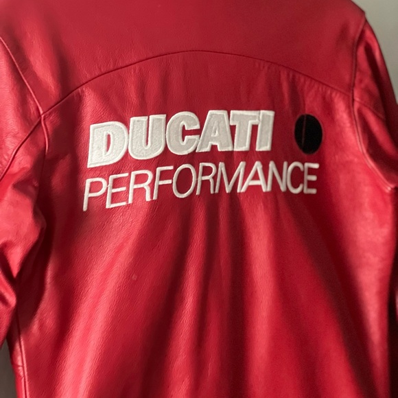 Red Leather Jacket - Picture 10 of 12